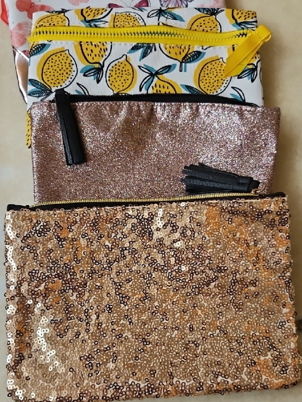 ipsy Makeup Accesory Pouch Set, 18 Total - Picture 8 of 8
